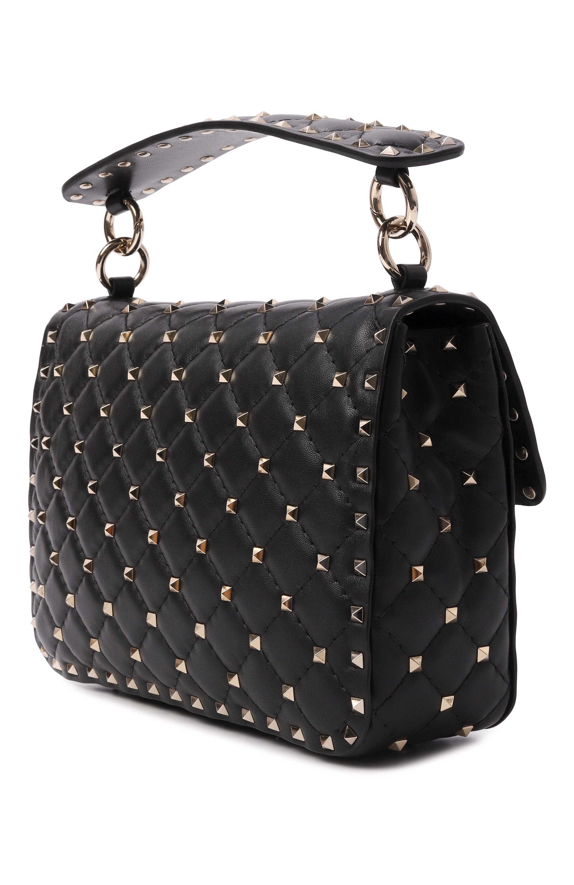 Сумка rockstud spike medium VALENTINO, арт. 8W2B0122/NAP, фото 4