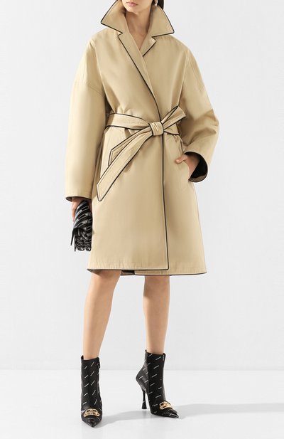 Хлопковый плащ BALENCIAGA, арт. 607491/TAP01, фото 2