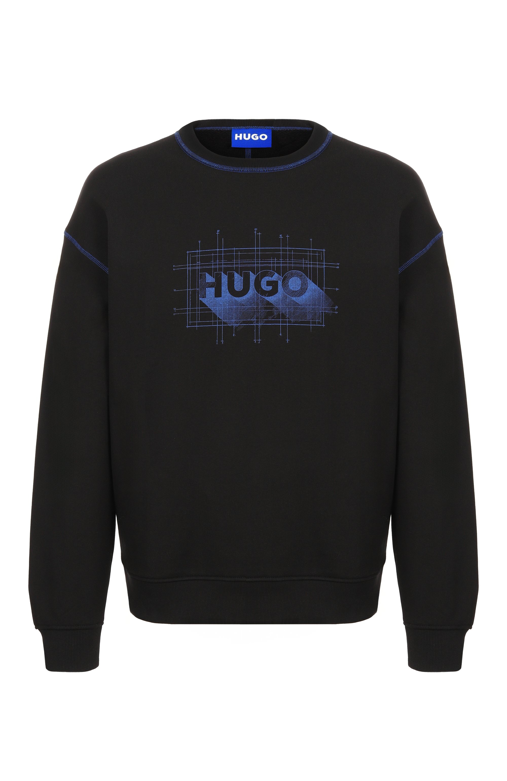 Хлопковый свитшот HUGO BLUE, арт. 50553505, фото 1