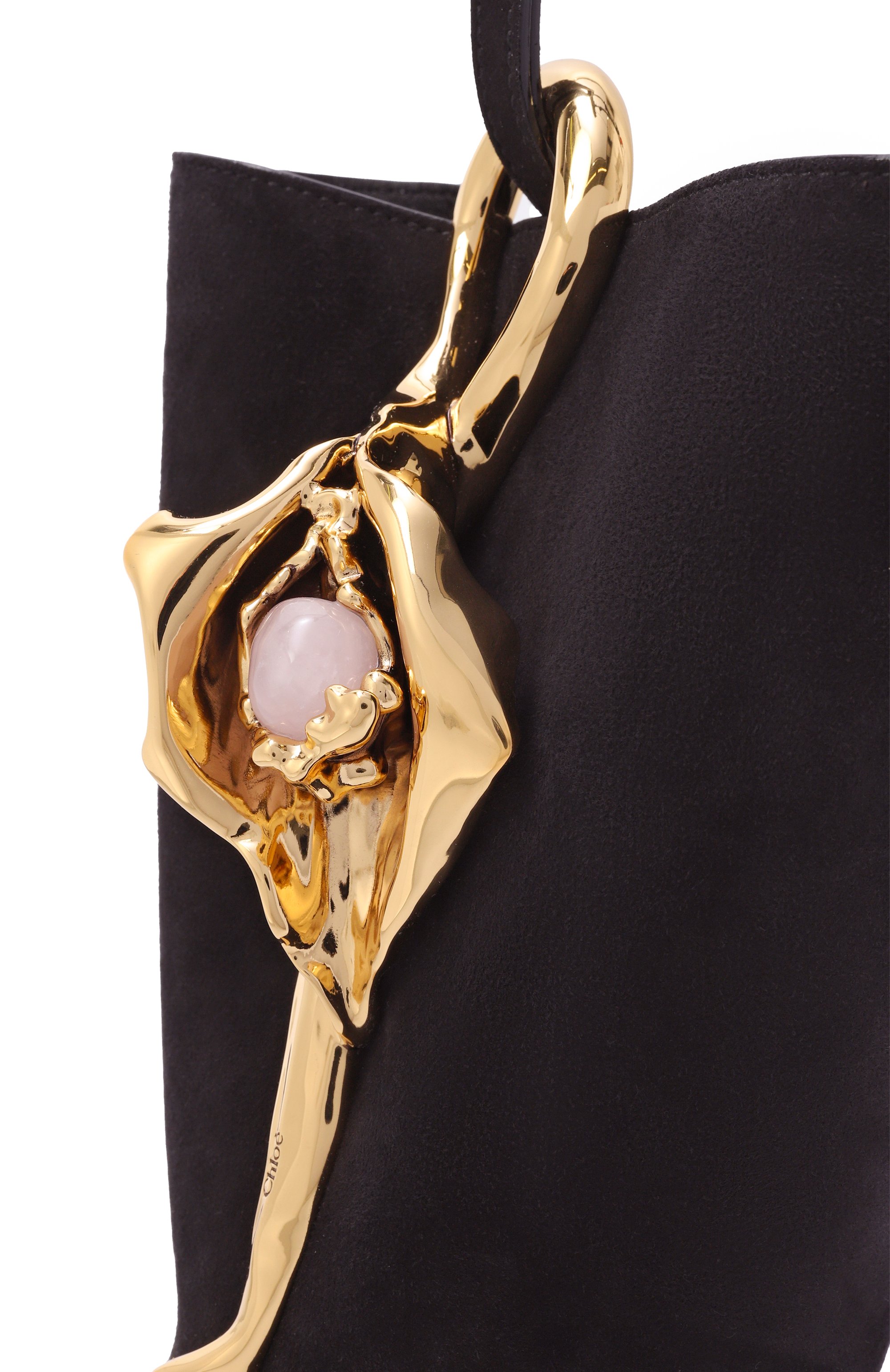 Сумка eden small CHLOÉ черного цвета по цене 256000 руб., арт. CH26SS720R30, фото 6 Сумка eden small CHLOÉ, арт. CH26SS720R30, фото 6