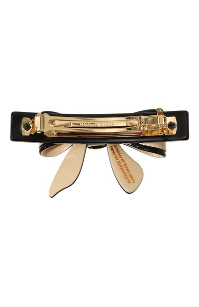 Заколка для волос ALEXANDRE DE PARIS черно-белого цвета по цене 12920 руб., арт. AA6-12688-03 X, фото 3 Заколка для волос ALEXANDRE DE PARIS, арт. AA6-12688-03 X, фото 3