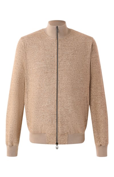 Мужской кардиган из шерсти и шелка MVST, арт. 17M468/SS00