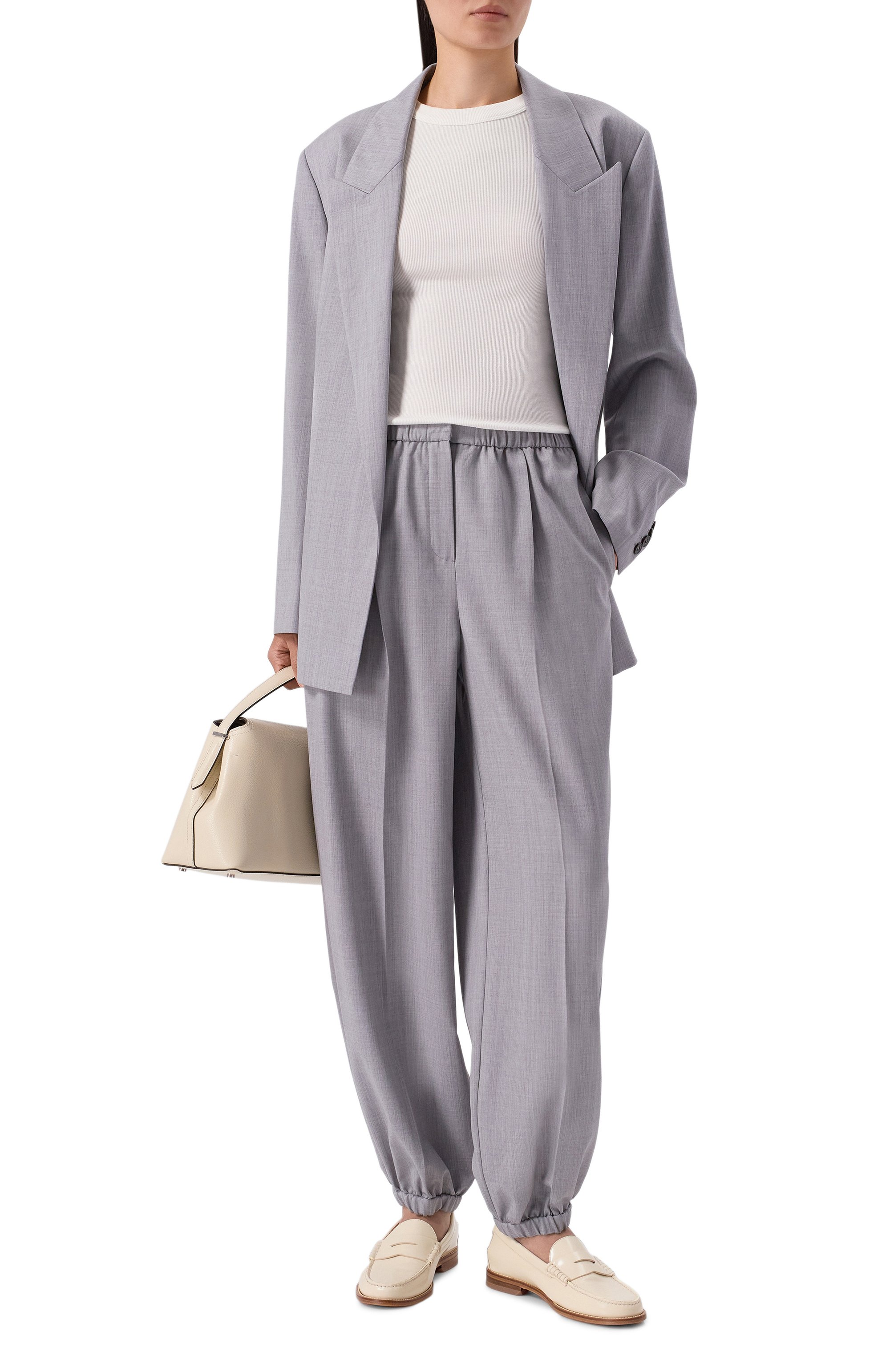 Шерстяные джоггеры 12 STOREEZ, арт. 136642, фото 2