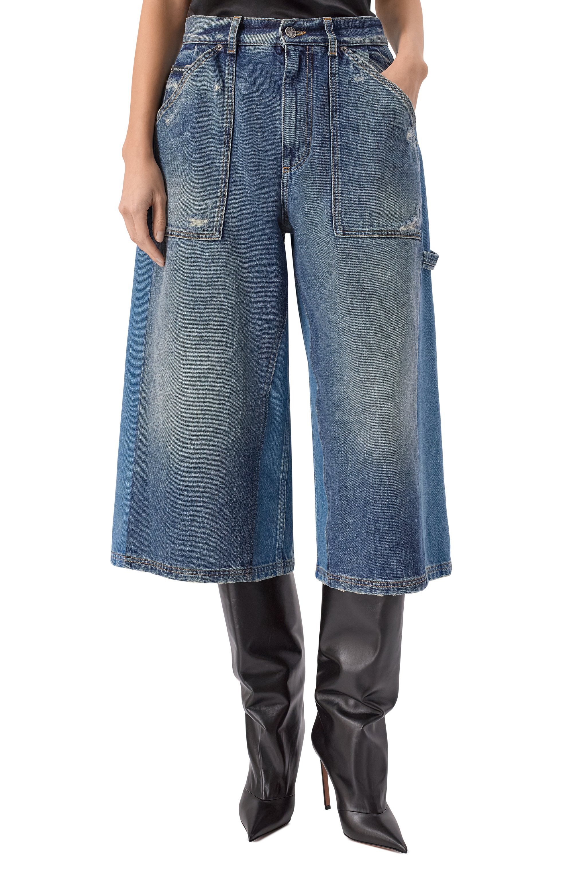 Джинсовые шорты DOLCE & GABBANA, арт. FTDGGD/G80D4, фото 3