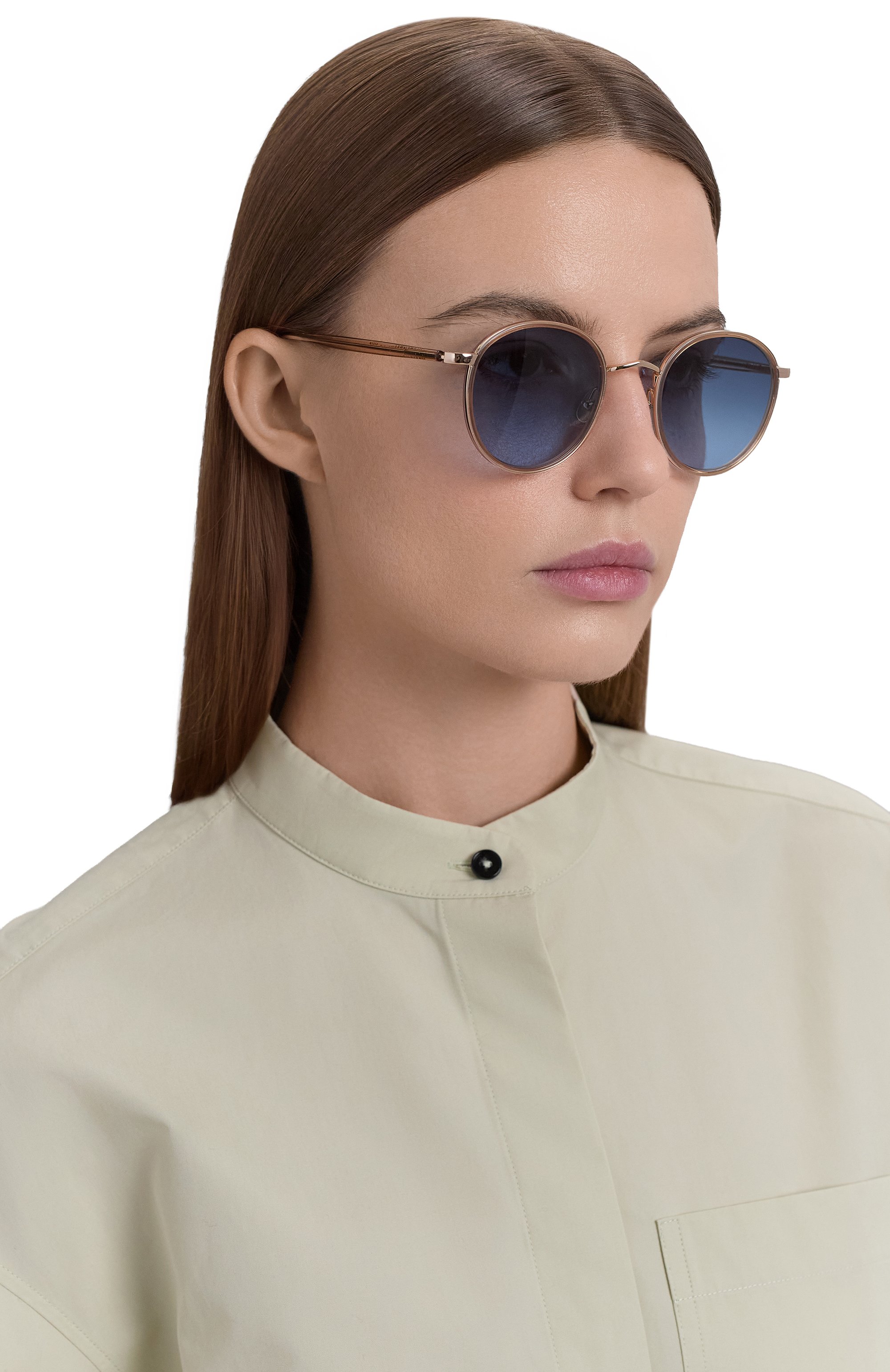 Солнцезащитные очки MOSCOT, арт. ZEV SUN CINNAM0N/G0LD DENIM BLUE, фото 3