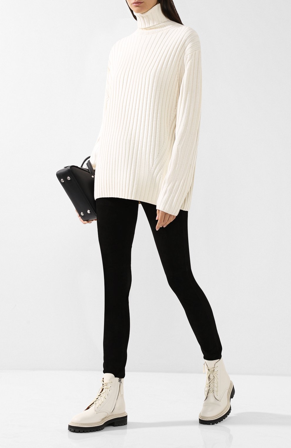 Кожаные легинсы JOSEPH, арт. JF000262, фото 2