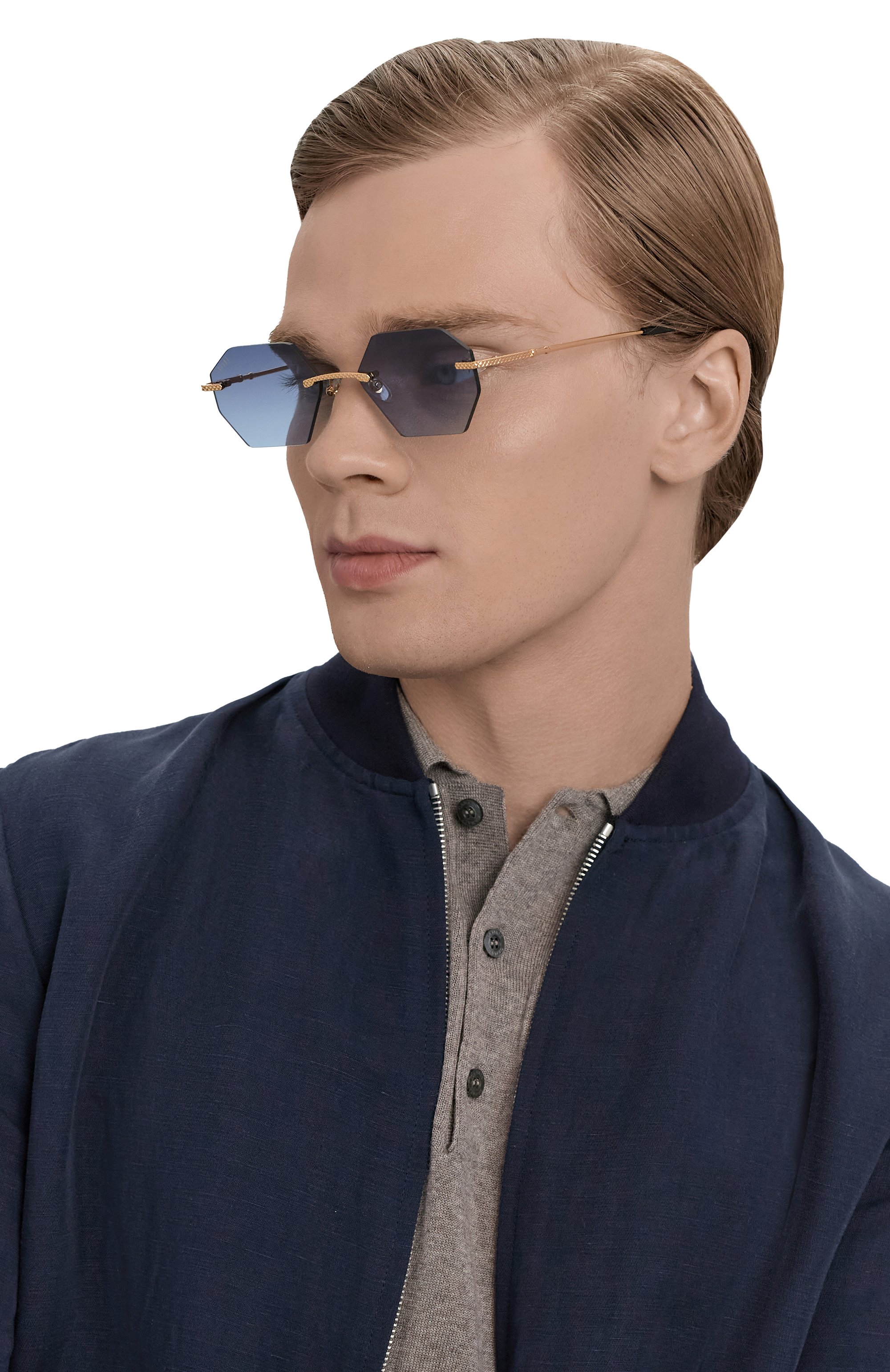 Солнцезащитные очки 9FIVE, арт. 40 LITE HELI0S-G0LD / MIDNIGHT BLUE, фото 2