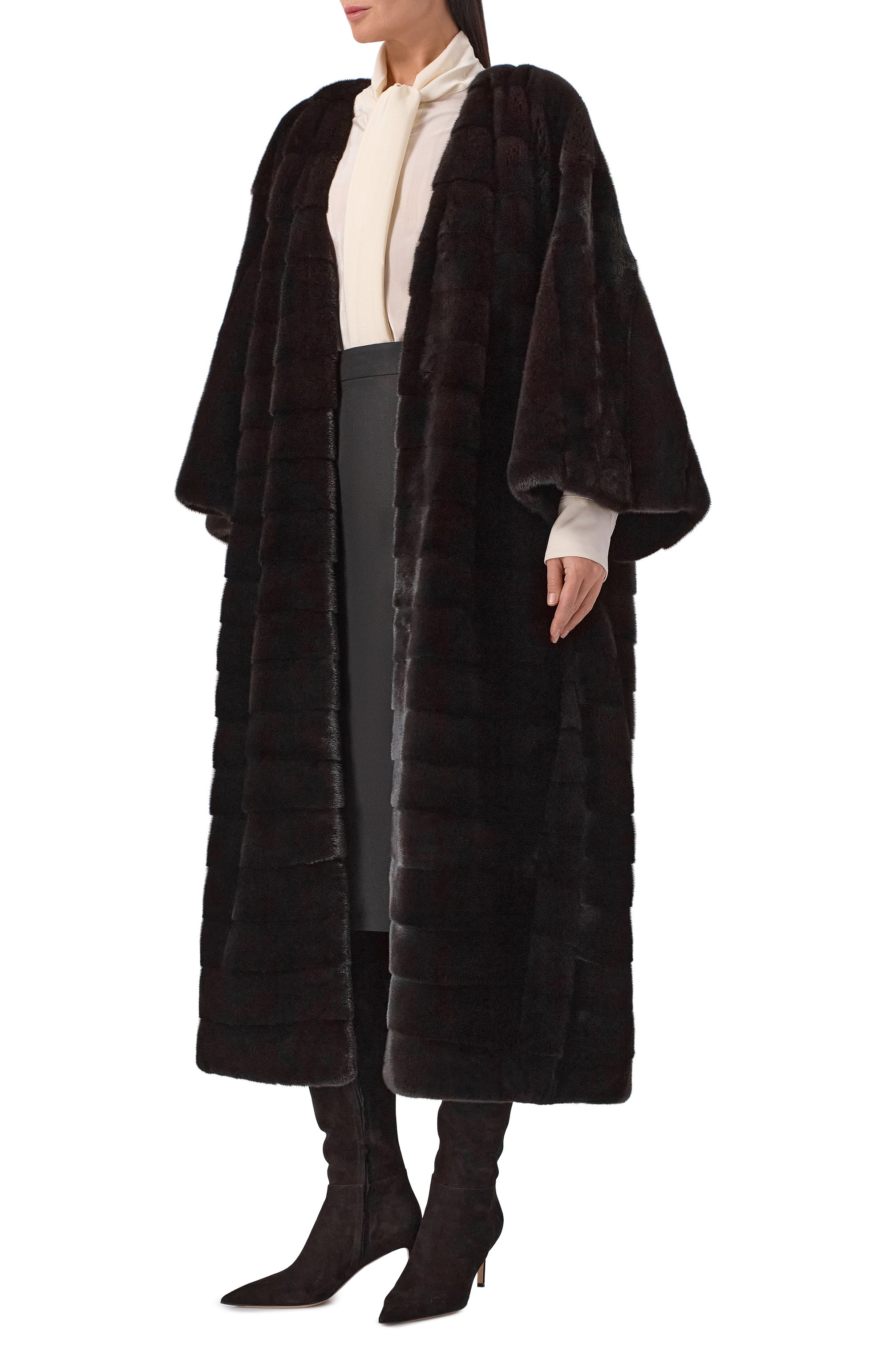 Шуба из норки РУССКИЙ МЕХ, арт. 88 РМ, фото 2