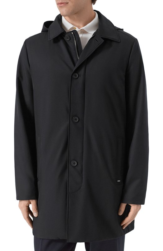 Плащ Stefano Ricci MDJ5300250/PL001T Чёрный  MDJ5300250/PL001T Фото 3