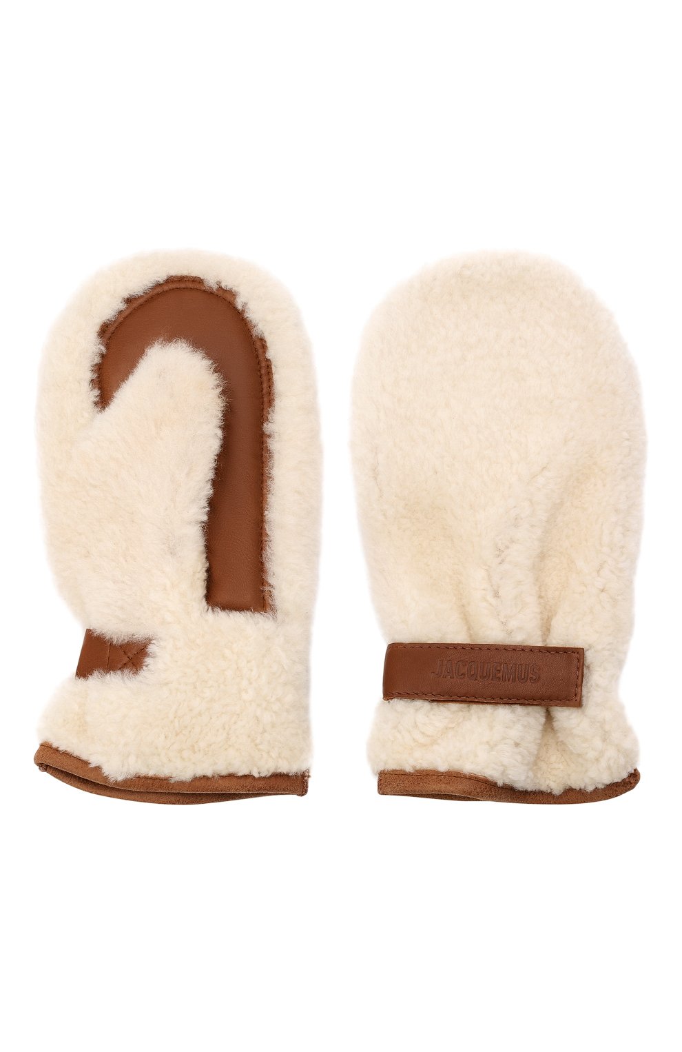 Меховые варежки JACQUEMUS, арт. 213AC106-1390, фото 3