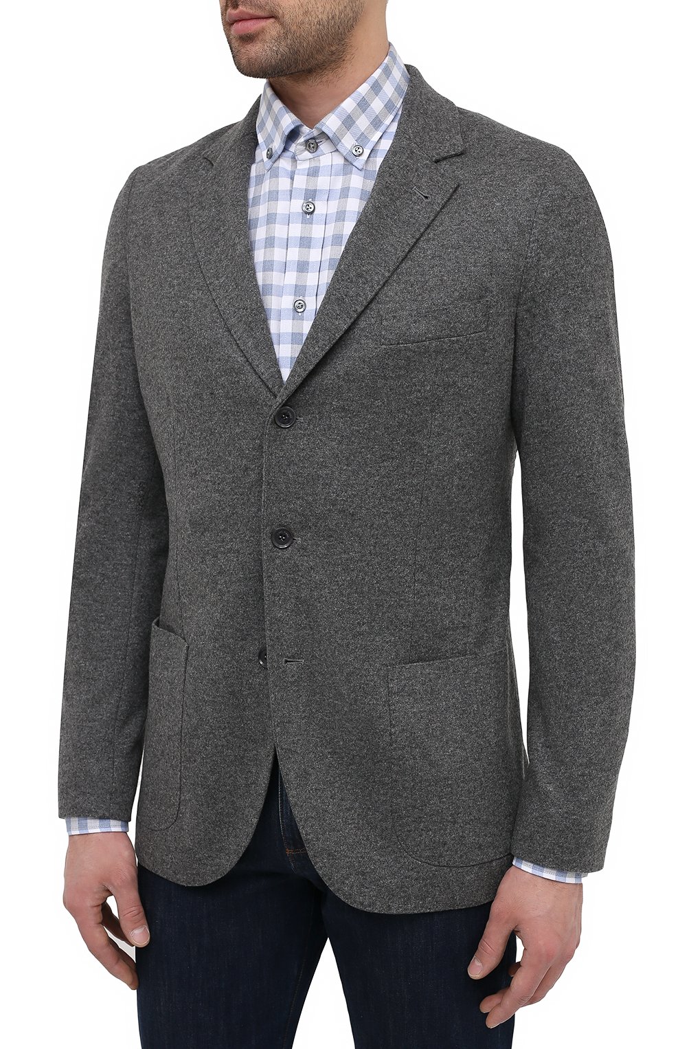 Кашемировый пиджак LORO PIANA, арт. FAI2695, фото 3