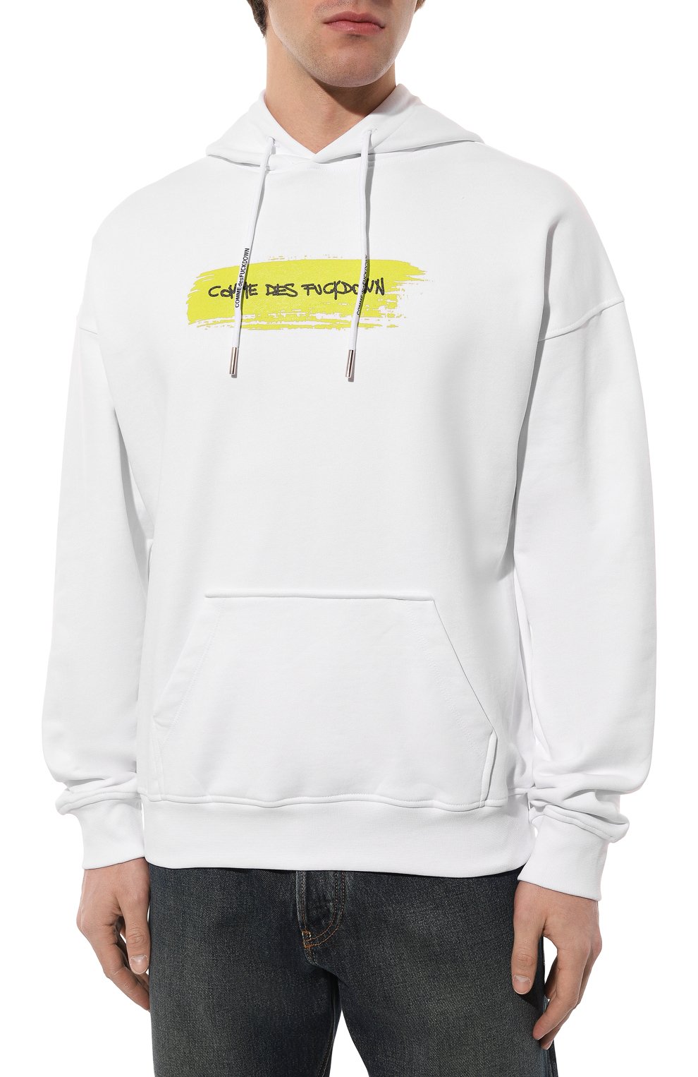 Хлопковое худи COMME DES FUCKDOWN, арт. CDFU2190, фото 3