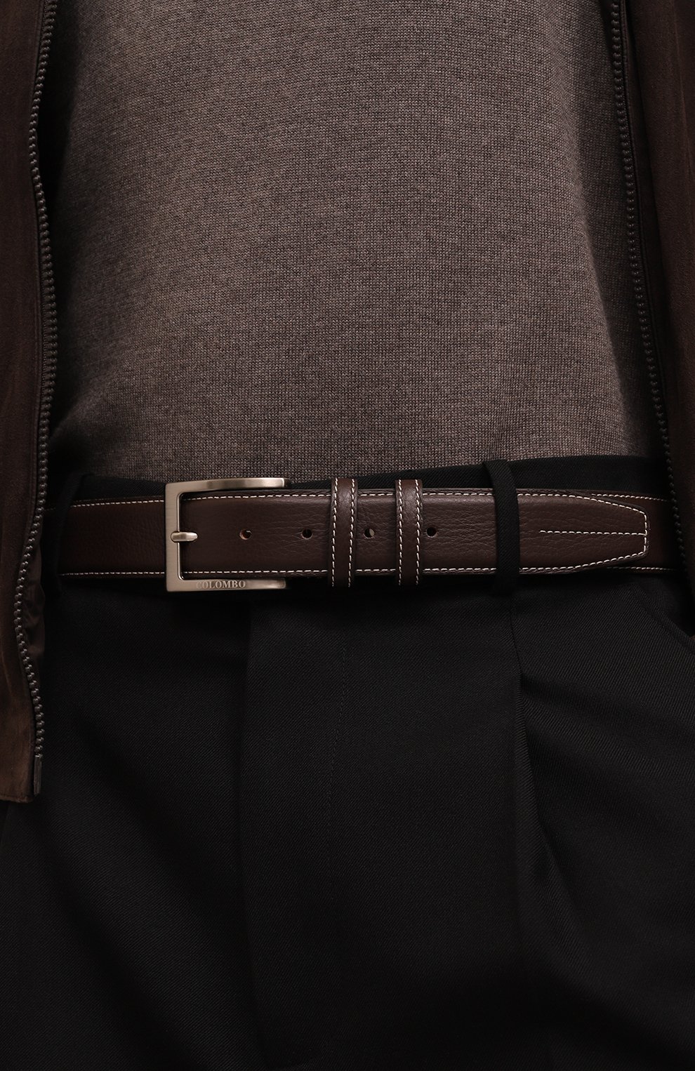 Кожаный ремень COLOMBO, арт. CT00085, фото 2