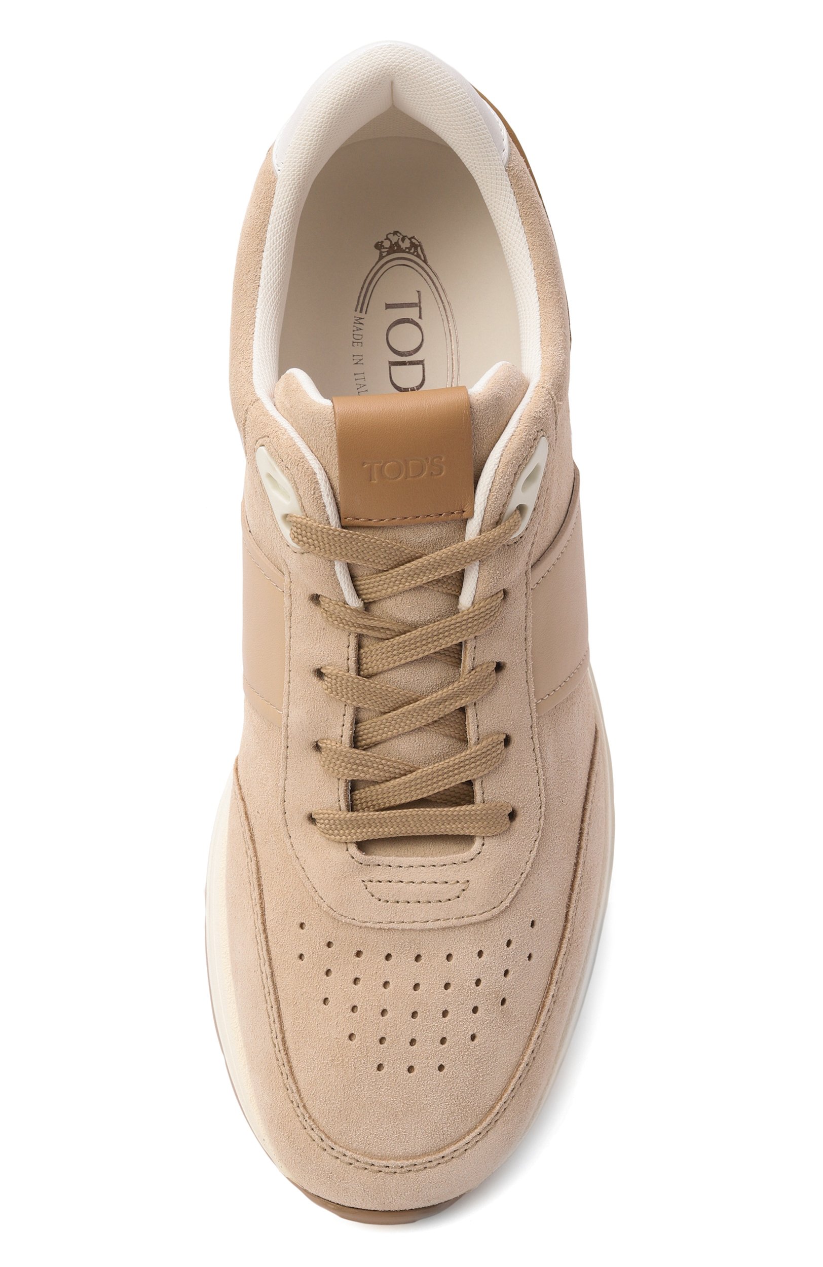 Замшевые кроссовки TOD’S, арт. XXM63K0GT80/S0B, фото 5