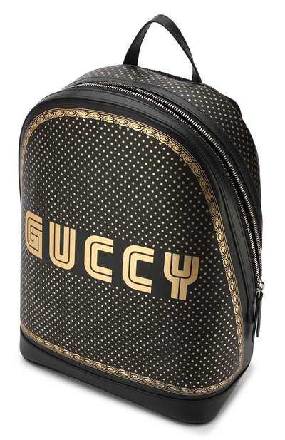 Кожаный рюкзак guccy с декоративной отделкой GUCCI, арт. 419584/DVU7N, фото 4
