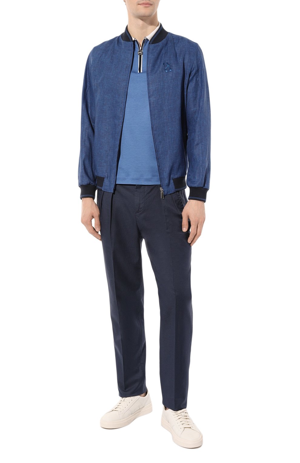 Поло из шелка и хлопка STEFANO RICCI, арт. K818919P31/T23271, фото 2