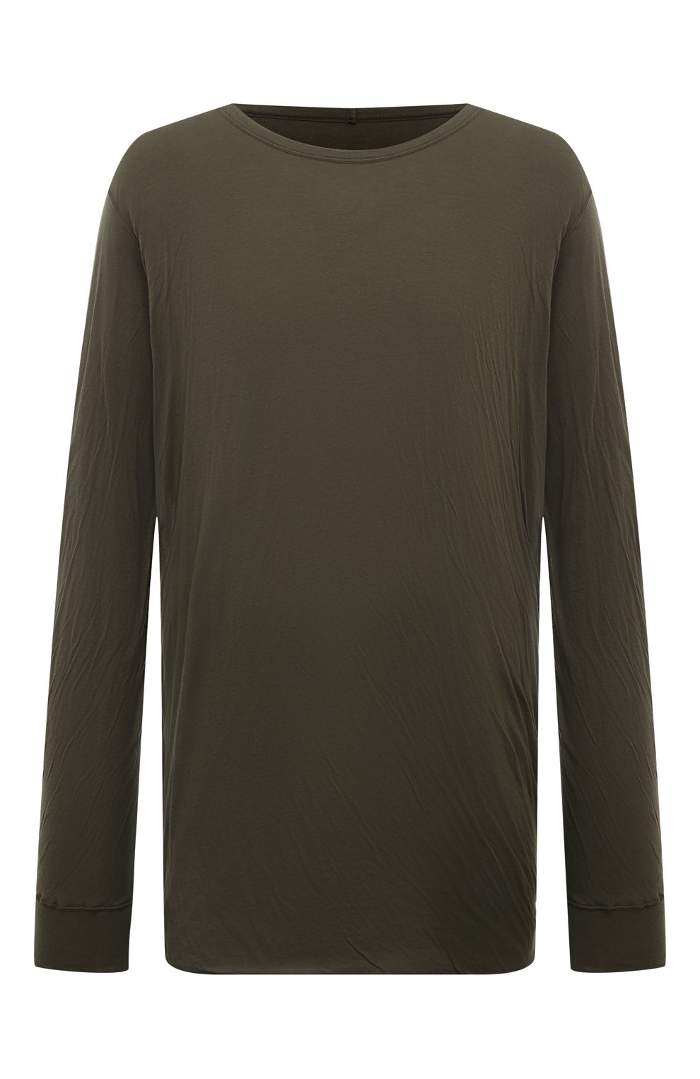 Хлопковый лонгслив RICK OWENS, арт. RU02D6258/UC, фото 1