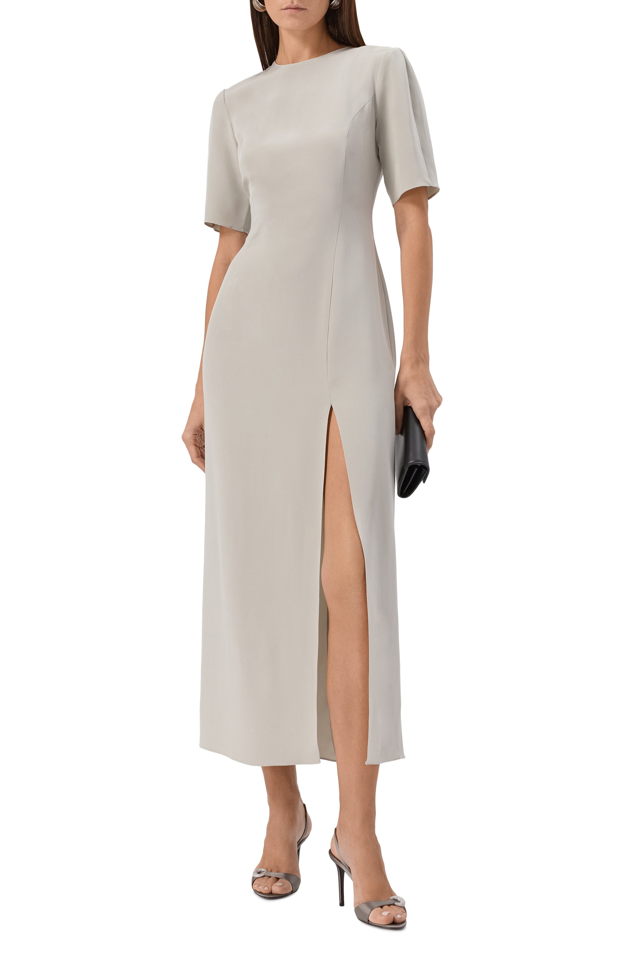 Шелковое платье 12 STOREEZ, арт. 132618, фото 2