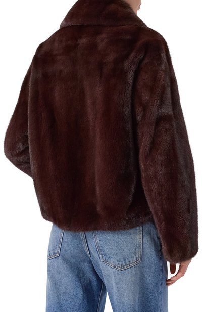 Шуба из норки YVES SALOMON, арт. 25WYV30762VMLX/A6074, фото 4