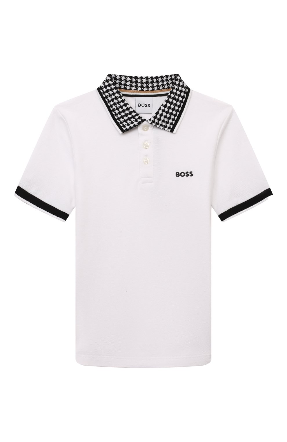 Хлопковое поло BOSS, арт. J51177, фото 1