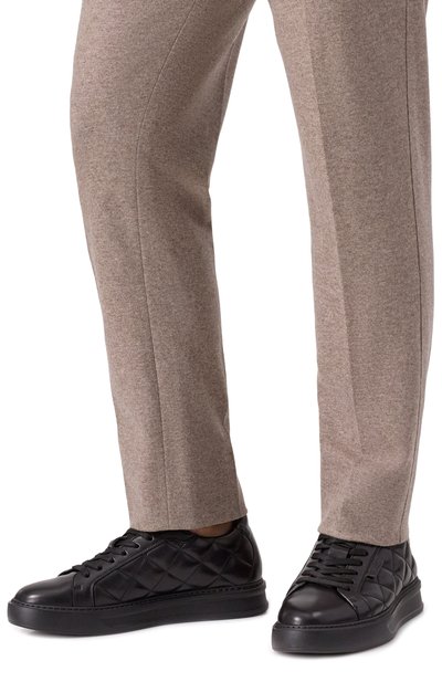 Кожаные кеды polignano FABI, арт. FU0371/NAPPA BAR0N, фо�то 3