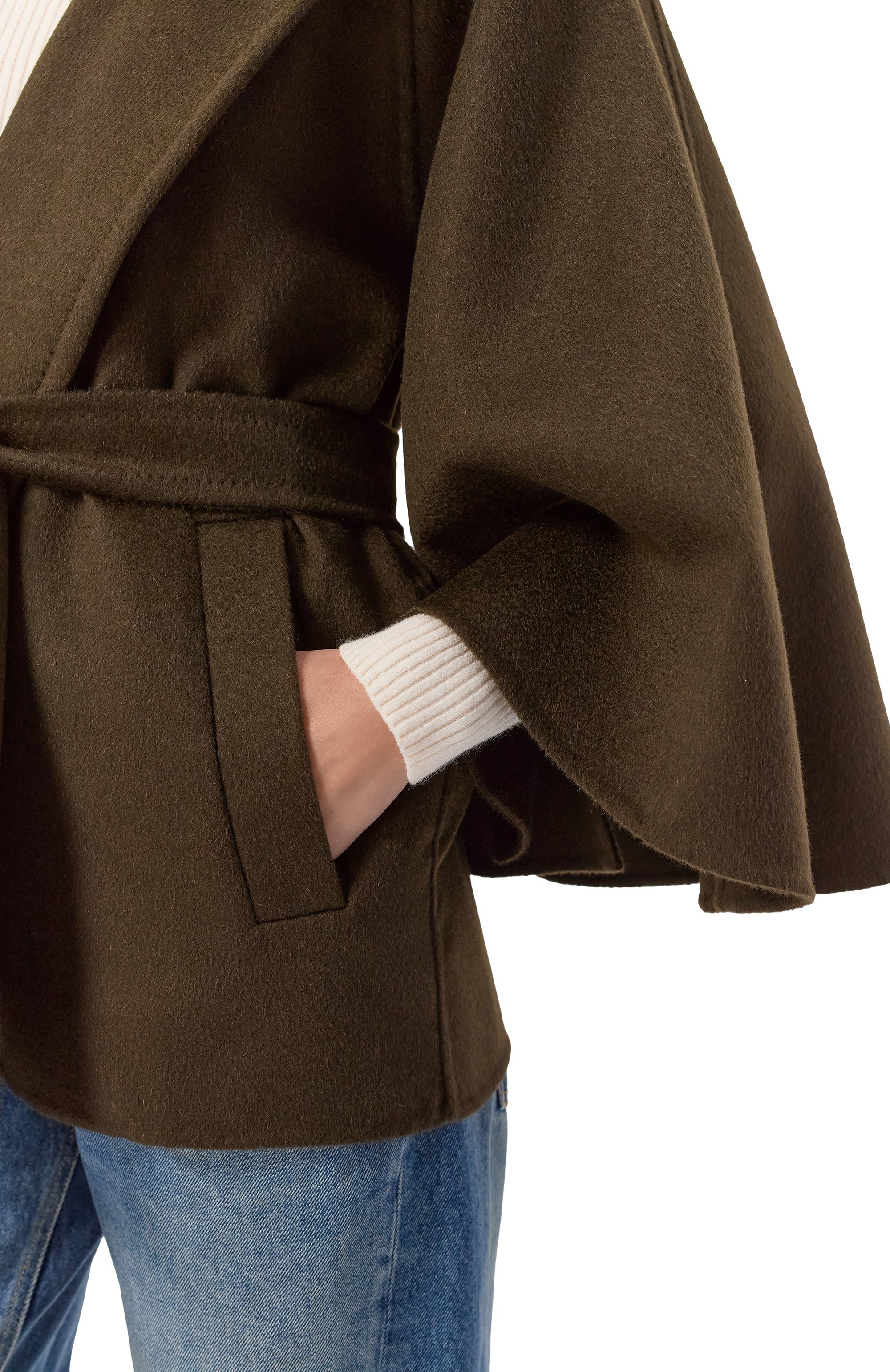 Шерстяное полупальто MAX MARA, арт. VERNA, фото 5