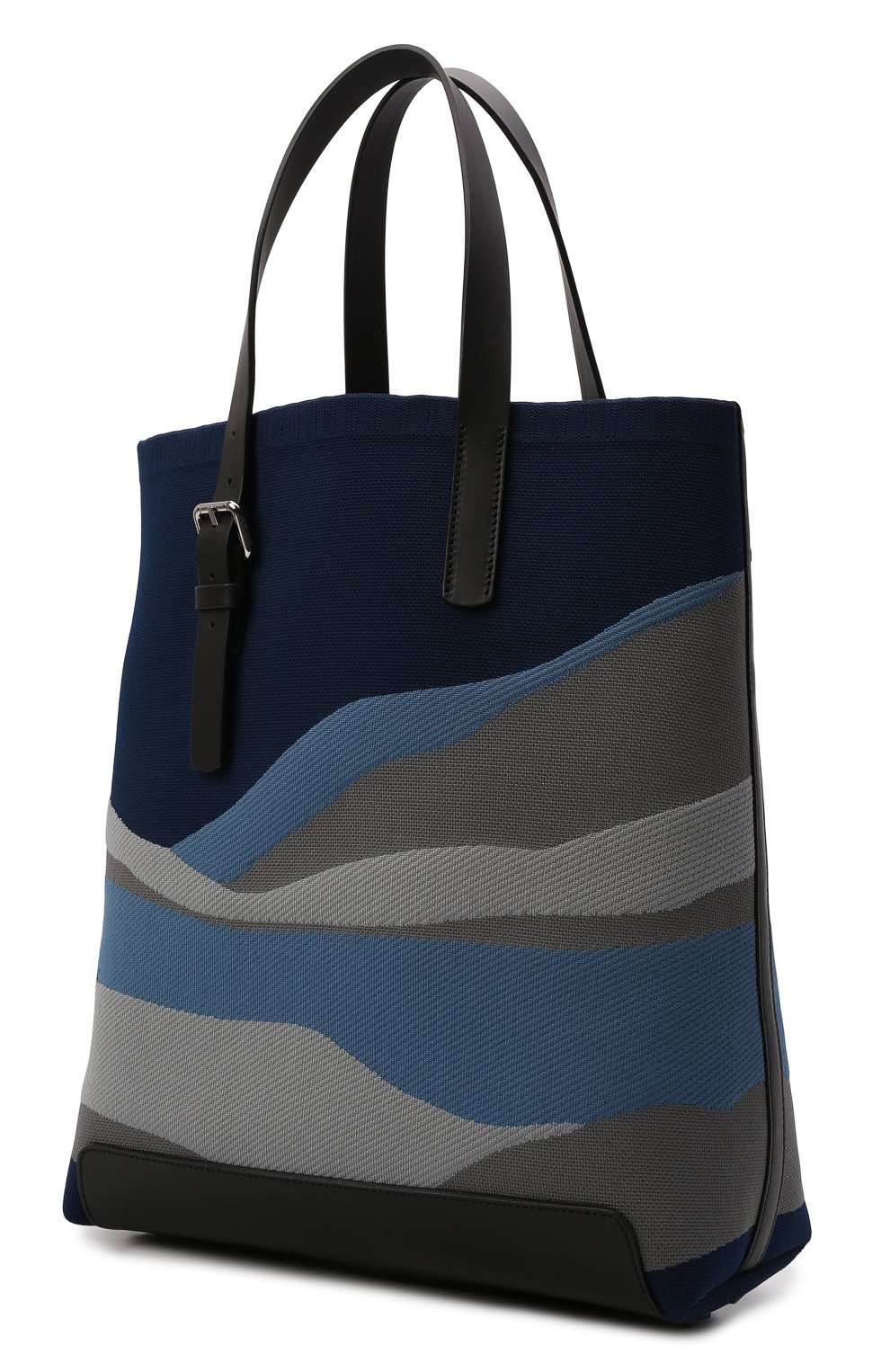 Текстильная сумка-шопер GIORGIO ARMANI синего цвета по цене 182000 руб., арт. Y2N146/YRE3J, фото 4 Текстильная сумка-шопер GIORGIO ARMANI, арт. Y2N146/YRE3J, фото 4