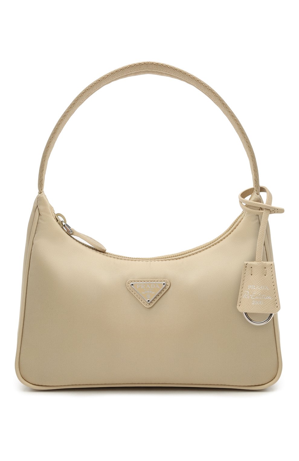 Сумка prada re-edition 2000 PRADA бежевого цвета по цене 92000 руб., арт. 1NE515-RDH0-F0F24, фото 6 Сумка prada re-edition 2000 PRADA, арт. 1NE515-RDH0-F0F24, фото 6