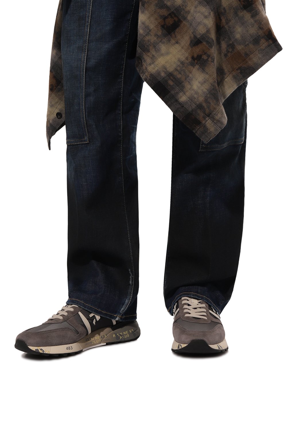 Комбинированные кроссовки lander PREMIATA, арт. LANDER/VAR 6906, фото 3