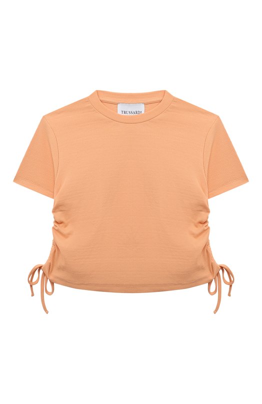 

Хлопковый топ Trussardi junior, Оранжевый