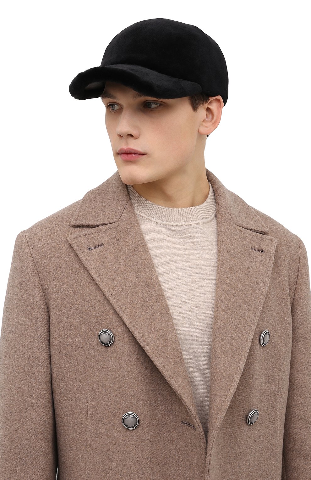 Меховая бейсболка из норки VICTORIA KUSENKOVA, арт. 381510002141, фото 2