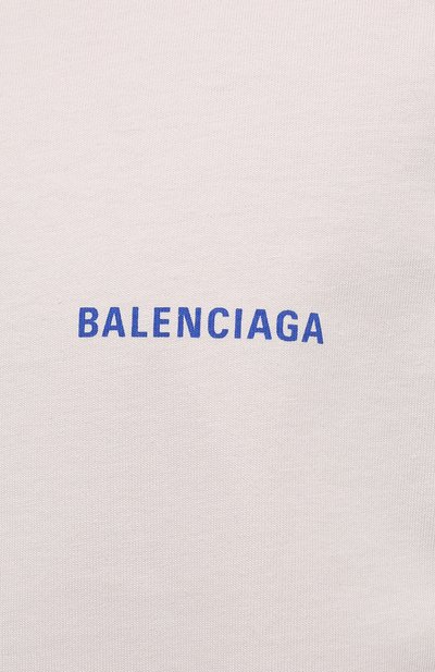 Хлопковая футболка BALENCIAGA, арт. 612966/TIVG5, фото 5
