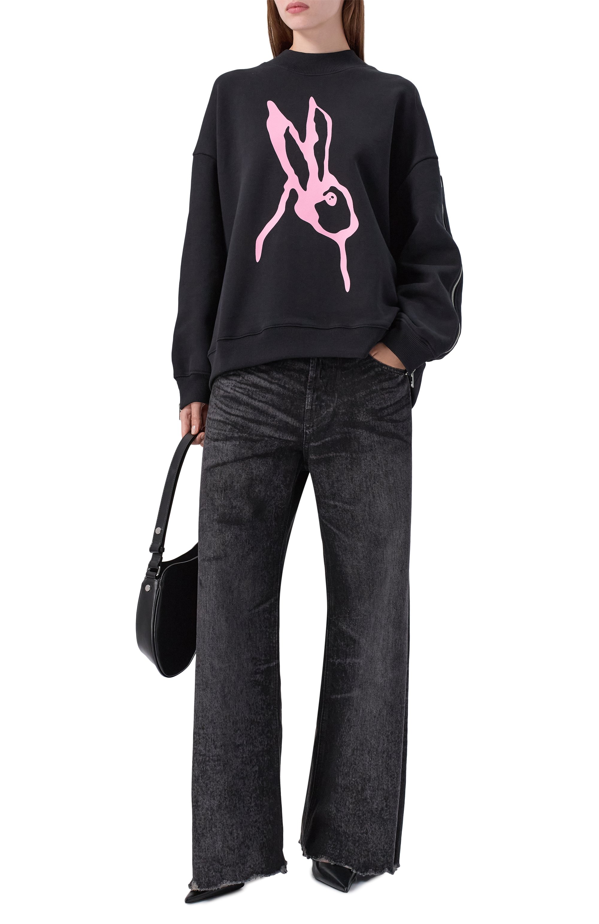 Хлопковый свитшот MSGM, арт. 3941MDM83/257795, фото 2