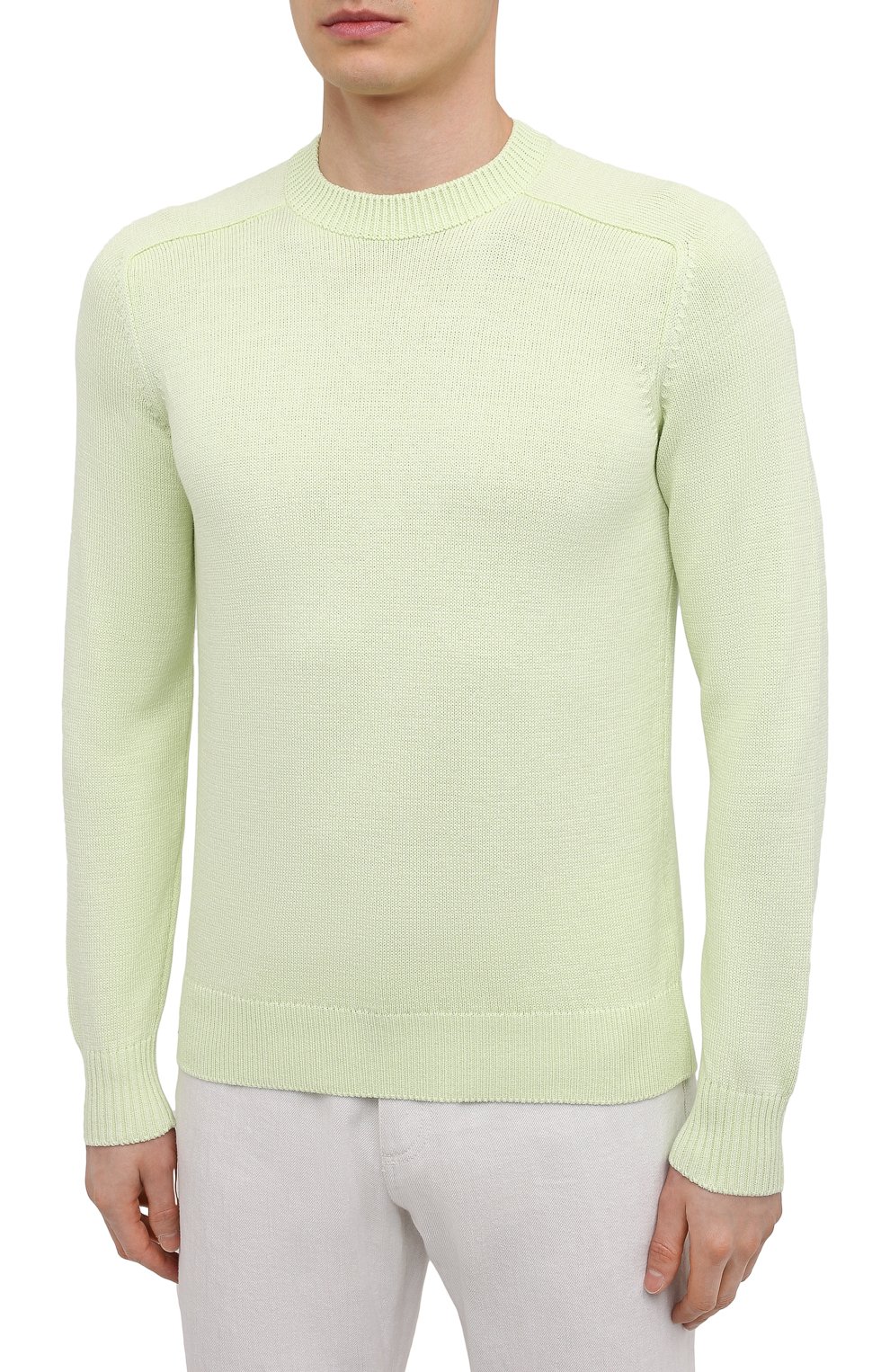 Свитер из хлопка и шелка LORO PIANA, арт. FAI0661, фото 3