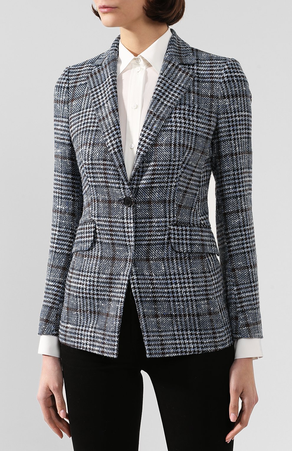 Жакет из смеси кашемира и шелка KITON, арт. D48522K01S58, фото 3