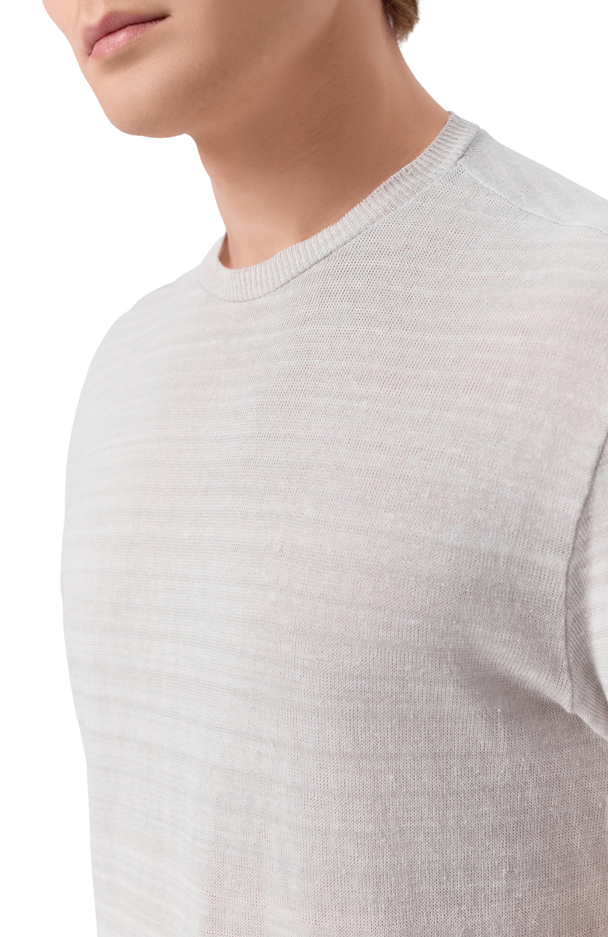 Льняной джемпер TRANSIT, арт. CFUTRC13481, фото 5