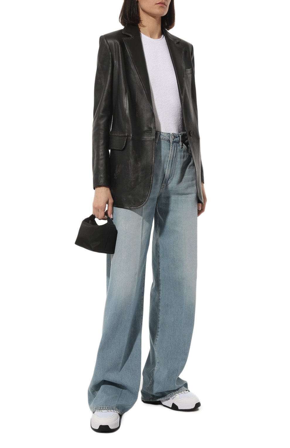 Комбинированные кроссовки VERSACE JEANS COUTURE, арт. 74VA3SF1/ZS675, фото 2