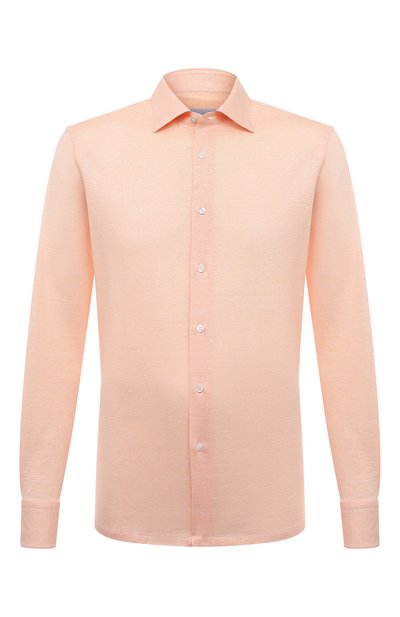 Мужская рубашка из хлопка и льна STEFANO RICCI, арт. CJ006847/TE2301