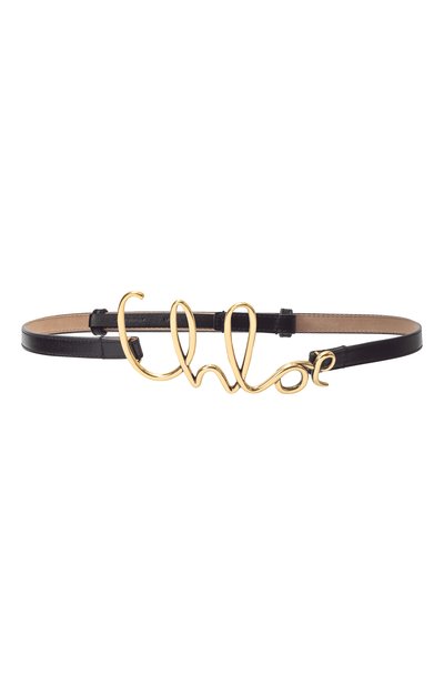 Женский кожаный ремень CHLOÉ, арт. CHC24AC066SFB