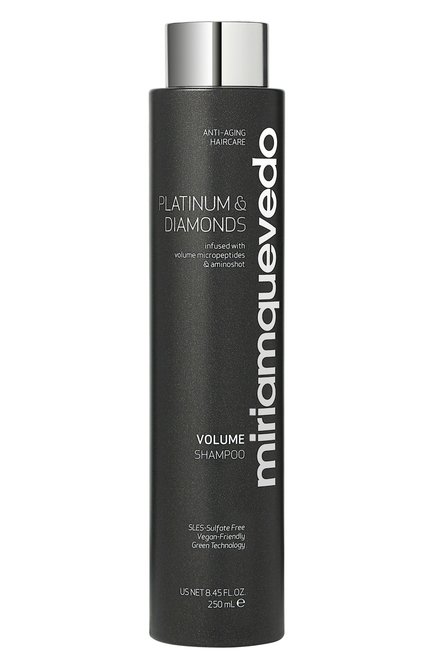 Женский бриллиантовый шампунь с платиной для придания объема (250ml) MIRIAMQUEVEDO, арт. 313