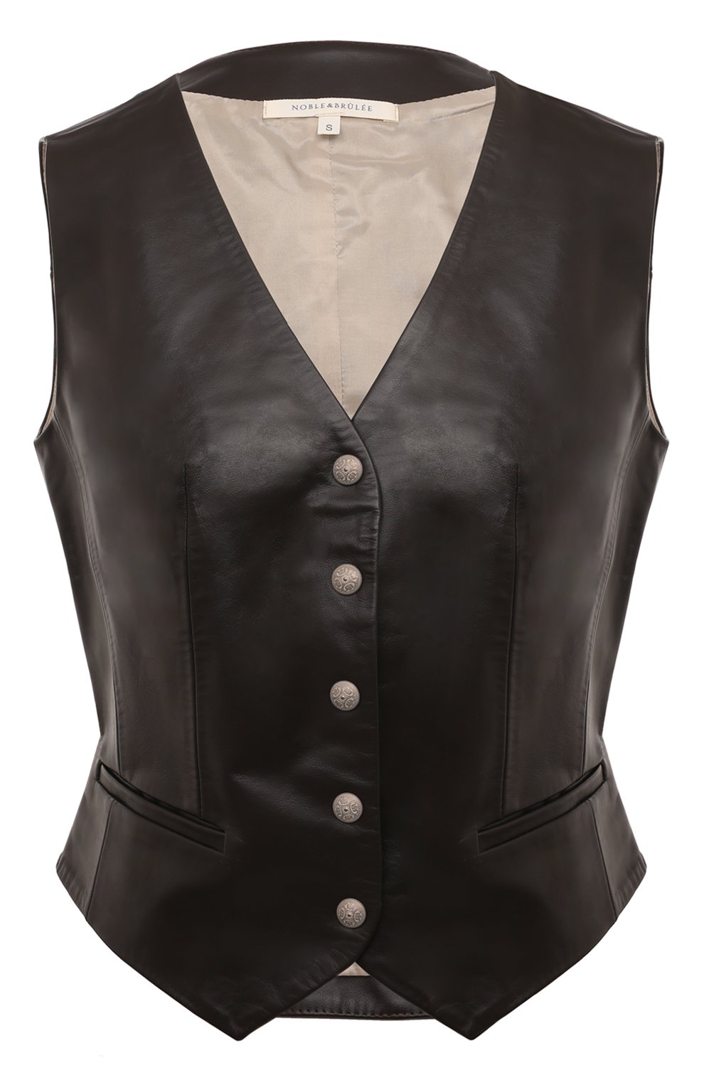Кожаный жилет NOBLE&BRULEE, арт. NB70/140821/2, фото 1