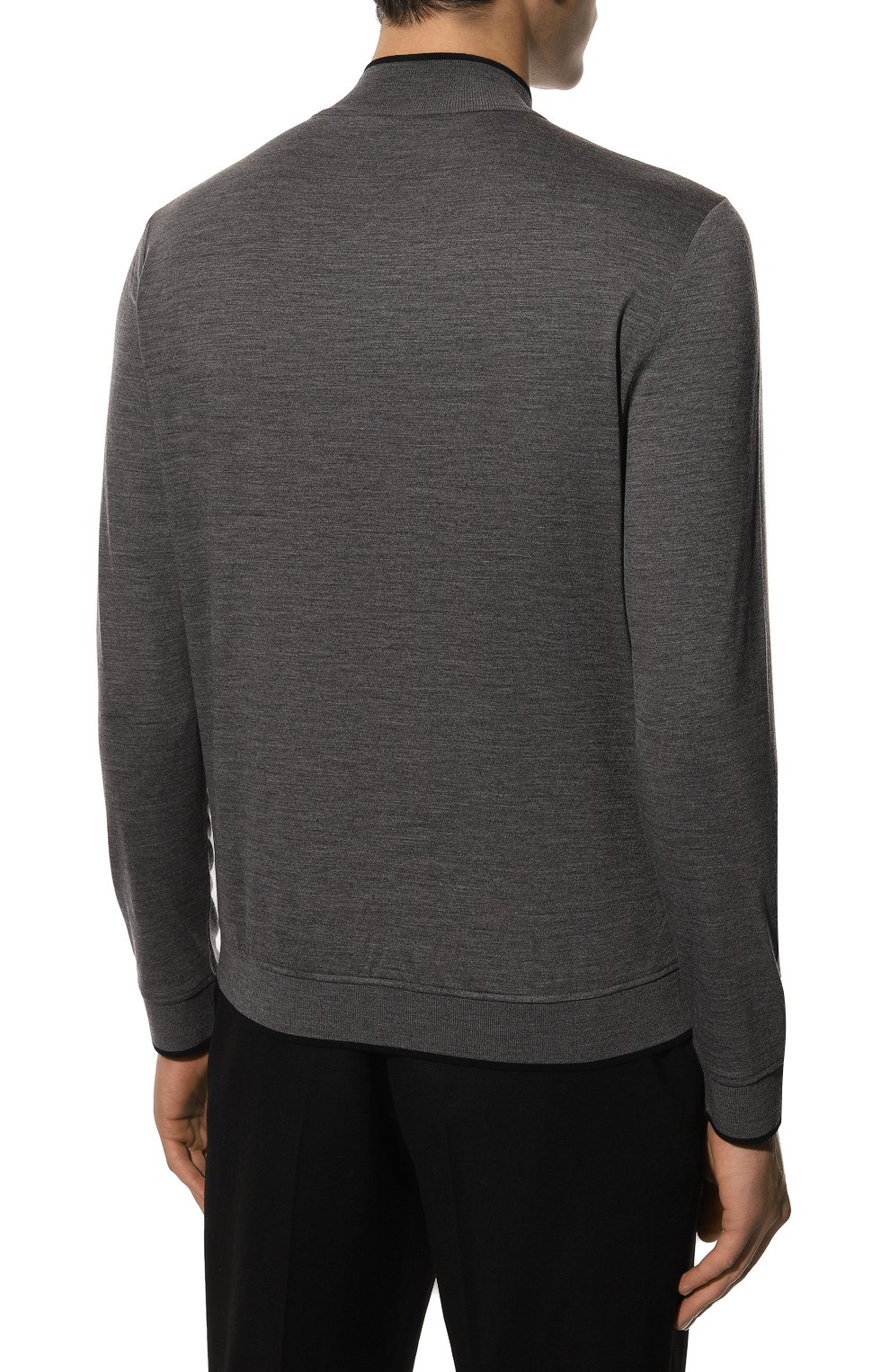 Шерстяная водолазка STEFANO RICCI темно-серого цвета по цене 87000 руб., арт. K808900L10/T20401, фото 4 Шерстяная водолазка STEFANO RICCI, арт. K808900L10/T20401, фото 4