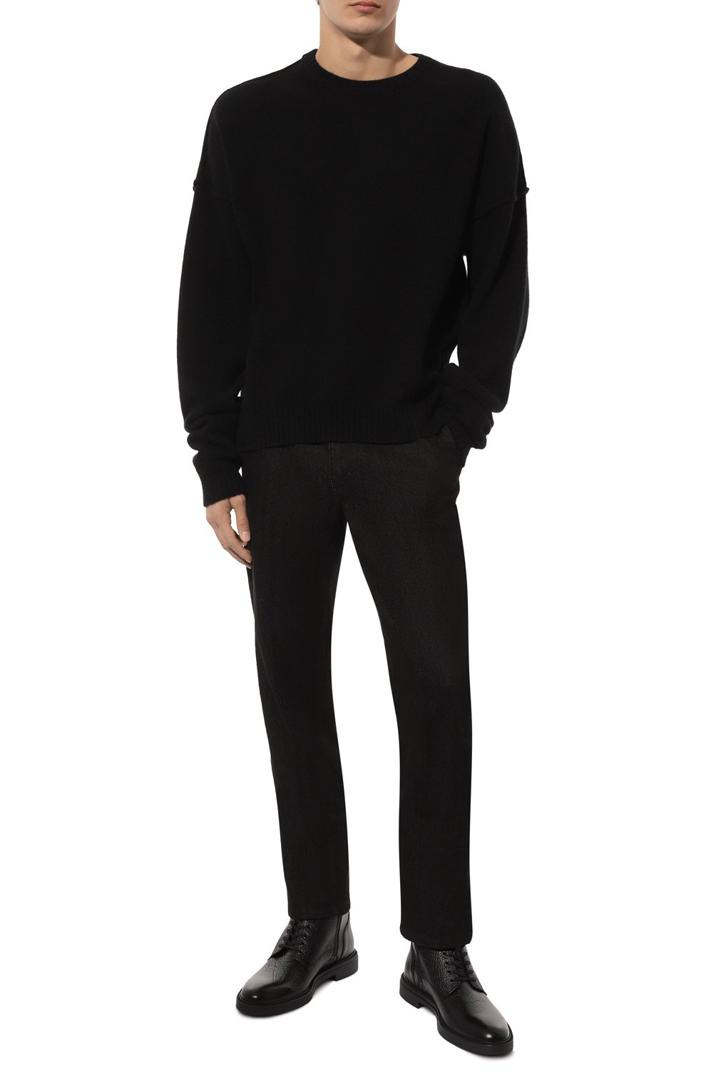 Кожаные ботинки BOSS, арт. 50503302, фото 2