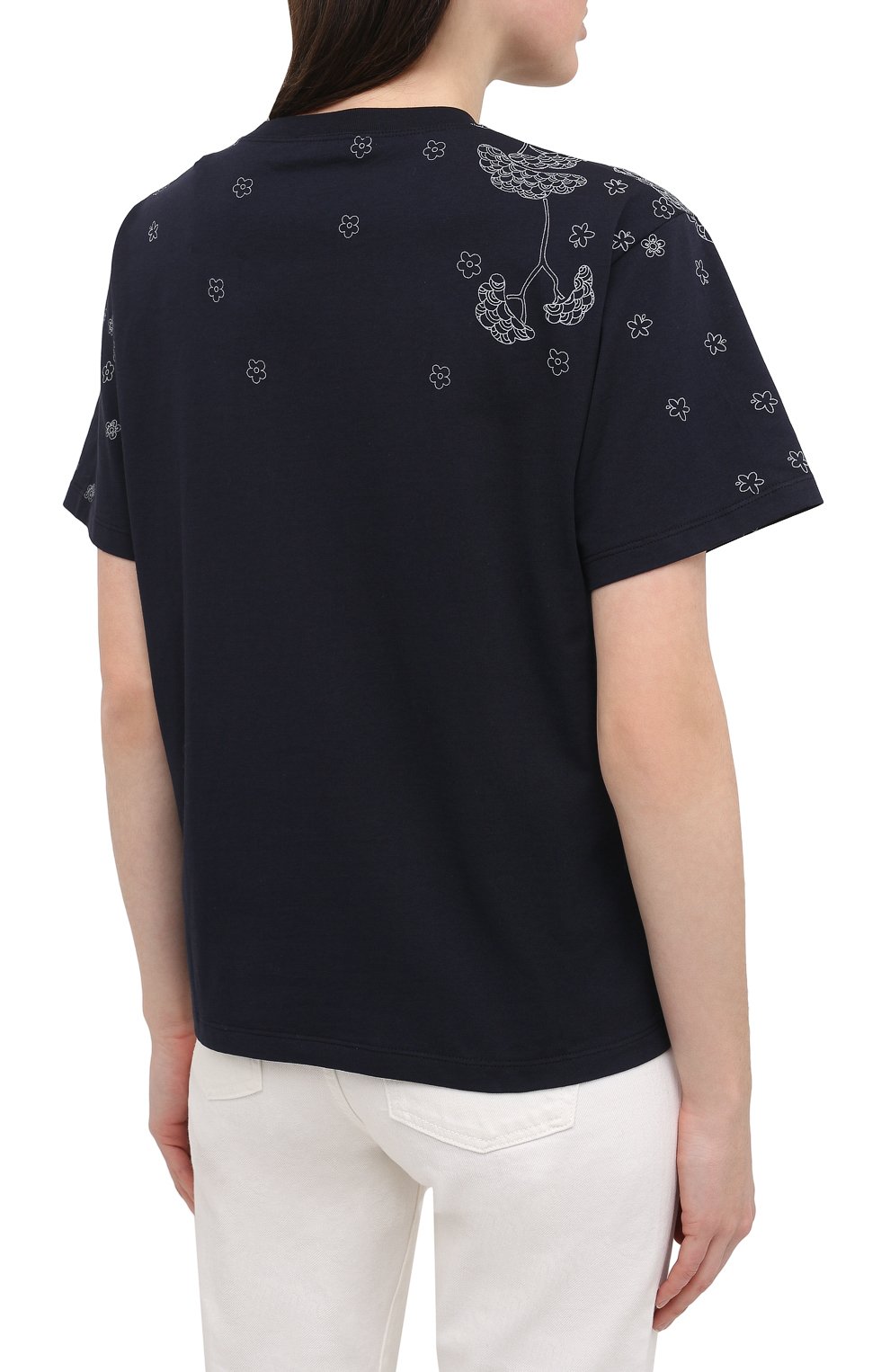 Хлопковая футболка REDVALENTINO, арт. VR3MG09P/5QC, фото 4