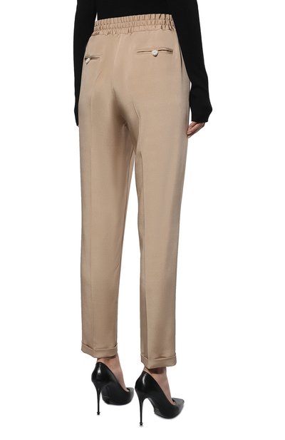 Шелковые брюки KITON, арт. D37102K0977A, фото 4