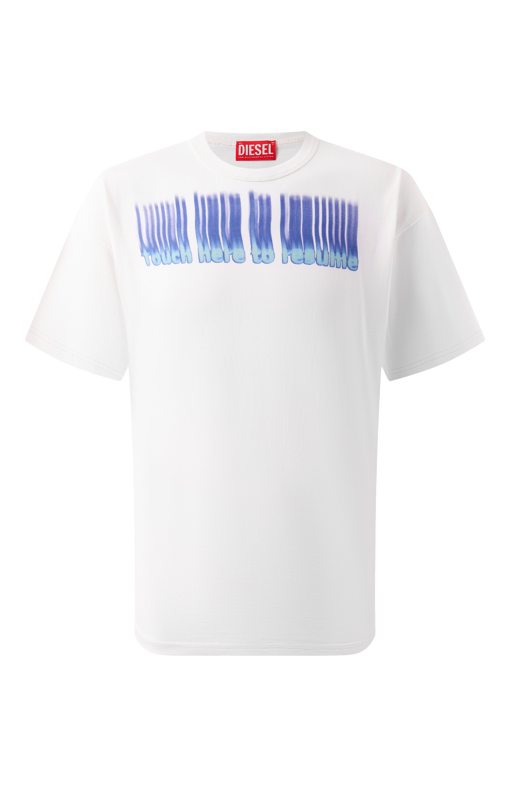 Хлопковая футболка DIESEL, арт. A16616/0AKAK, фото 1