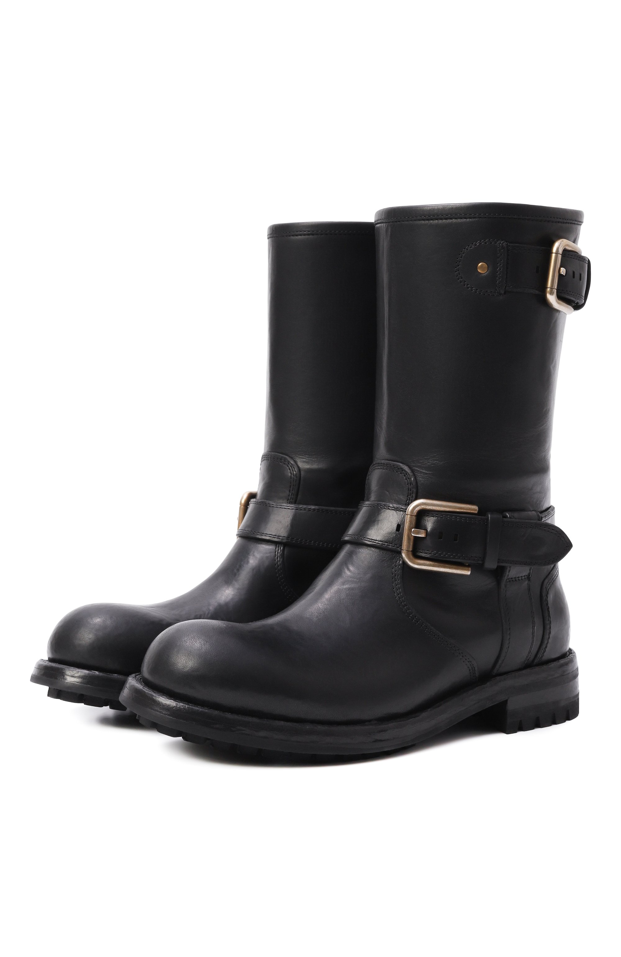 Кожаные ботинки bernini DOLCE & GABBANA, арт. CT1081/AW352, фото 1