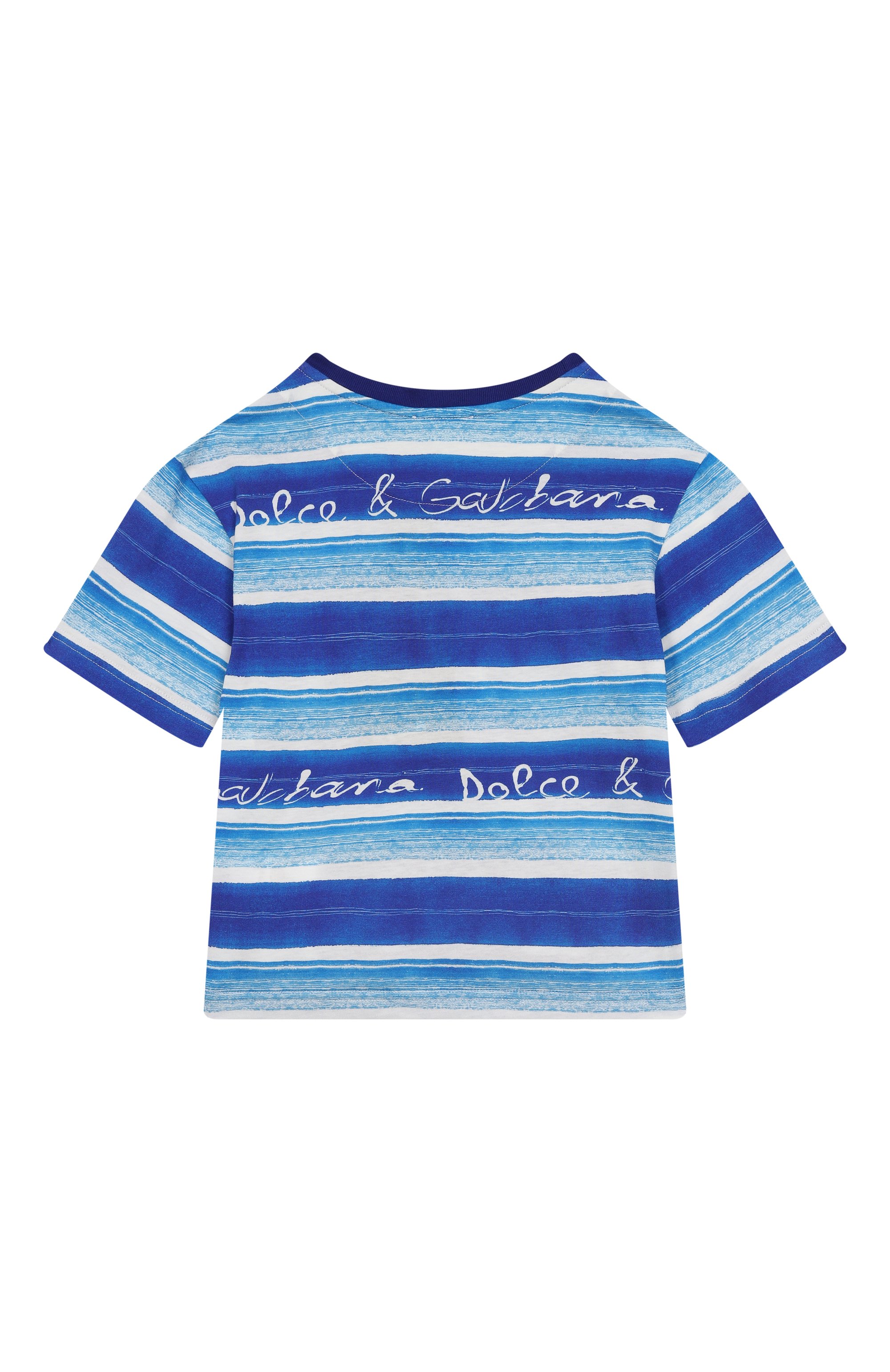 Хлопковая футболка DOLCE & GABBANA, арт. L4JTHV/II7FT/2-6, фото 2