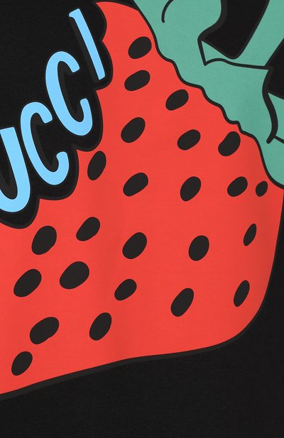 Хлопковая футболка GUCCI, арт. 565806/XJA1N, фото 5