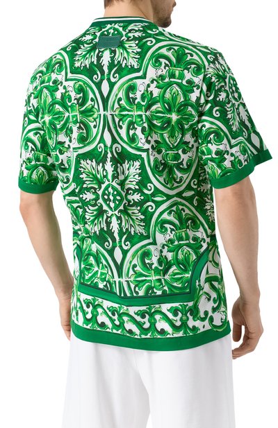 Хлопковая футболка DOLCE & GABBANA, арт. G8PN9T/II7C1, фото 4